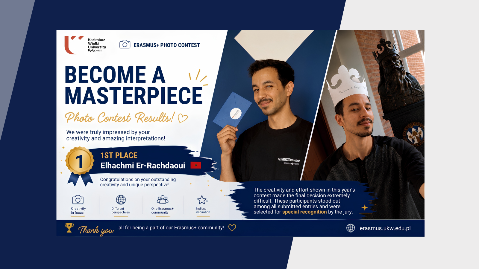 Become a Masterpiece – Meet the Winners!