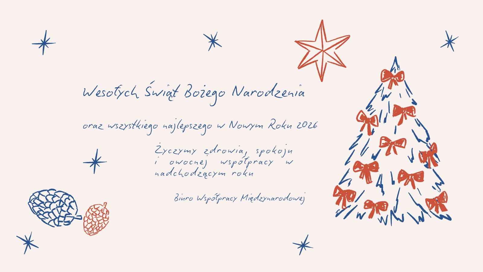 Wesołych Świąt Bożego Narodzenia i Szczęśliwego Nowego Roku 2026